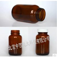  棕色广口玻璃瓶 库号：M19027型号:XU91-120ml