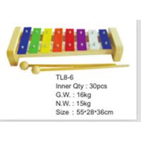 奥尔夫打击乐器铝板琴木质手敲八音琴益智彩色八音铝板琴