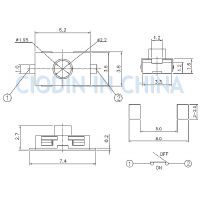 SOFNG TS-1111 γߴ磺3.5mm*6.0mm*2.4mm