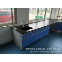 特兰仕厂家直销洗涤台 实验室设备 工作台 洗眼器实验设备定制