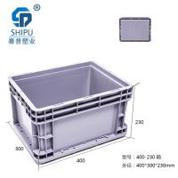 周转箱加厚塑料物流箱长方形灰色龟箱食品汽车零件物料盒