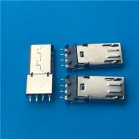 USB 2.0MICRO ʽ4P ͷL=10.5 *** е·5P ڽ PCB-