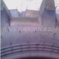 BST水田高花防陷人字11.2-24 农用拖拉机轮胎 耐磨加强型