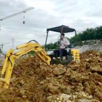 20小挖机价格 室内破碎用的安装破碎锤的金鼎立小挖掘机