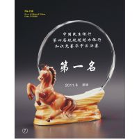 茶花陶瓷奖牌，活动水晶纪念牌，***陶瓷奖牌，佛山奖牌