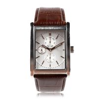 瑞士手表厂 热销不锈钢方形石英手表 稳达时 28年代工品牌