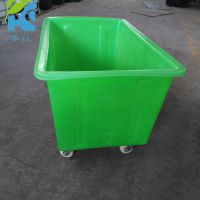 福州市直供 500L印染箱推布车箱 纺织箱周转箱 0.5立方塑料箱