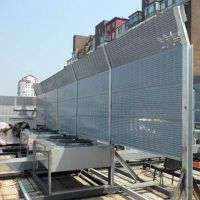 亚荣星 中央空调室外隔音声屏障 厂房设备降噪金属板 道路吸声屏预售