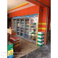 供应安德利 十门饮料冷藏柜 多门大型超市冷柜冰柜 厂家定做冷藏饮料展示柜冰箱