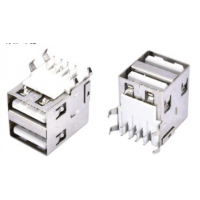 ˫USB 3.0 Aĸ 9P DIP 90ֱ PCB-
