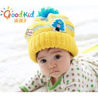 韩版宝宝加绒保暖套头帽_儿童冬季帽子批发价格