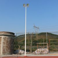 东莞市篮球场专用高杆灯 广场金卤灯照明灯柱 9米篮球场灯杆报价