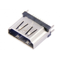 HDMI 19Pĸ180ȼаʽӿ  PCB-