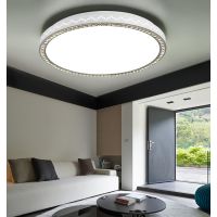 启正科技供应 客厅卧室现代简约led圆形水晶吸顶灯