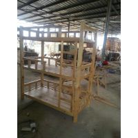 崇左午托双层木床哪里卖,厂家定做崇左儿童木质双层床