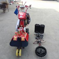 大葱开沟培土机 多功能田园管理机 圣鲁大棚施肥机