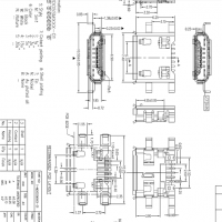MICRO ĸ 7P0.8MMĽŲDIP+SMT  PCB-