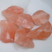 优质水晶岩盐 玫瑰盐块 水晶盐灯 天然盐皂