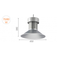 广胜厂家直销led工矿灯 车间厂房照明 30-180W