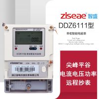 DDZ6111单相智能电能表多费率尖峰平谷分时电表智能电度表 智盛