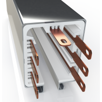 豪迈电器大型室内停车场照明供电小五极铝合金母线槽