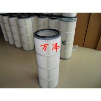 萬(wàn)澤供焊接煙塵覆膜除塵濾芯 焊煙濾筒現(xiàn)貨