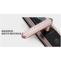 武汉智能指纹锁 家用防盗门锁密码锁反提大门锁电子门锁刷卡木门锁