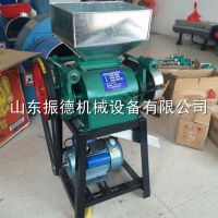 振德 粮食挤扁机 立式五谷杂粮压扁机 家用麦片机 促销