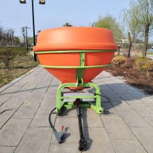 新式拖拉机背式施肥机 圆盘料斗式追肥机 750斤撒播机