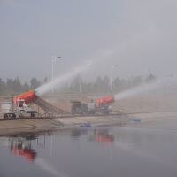 蒸发塘污水排放设备 工业污水蒸发 远程喷雾机 现货