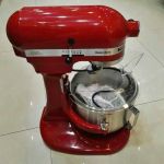 美国KitchenAid/厨宝升降式厨师机5KPM5RED 三功能搅拌机 4.8L打奶油机 台式打蛋