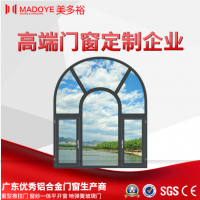 佛山美多裕门窗供应铝合金门窗 定制非断桥平开窗