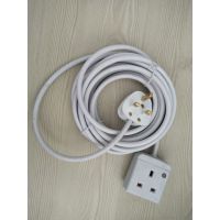 One way BS power socket with light
