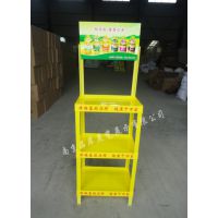 【厂商】食用油折叠陈列架植物油塑料货架辣椒籽油广告展架