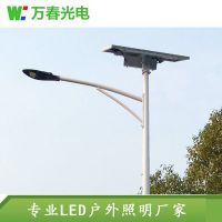 万春泉州LED太阳能路灯厂家直销30瓦6米高杆太阳能路灯WC-002
