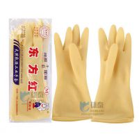 雄泰劳保用品 防护手套 乳胶手套 工业胶手套 牛筋手套加厚