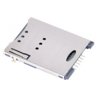 ȫ Sim push type 6pin SMTԵʽ