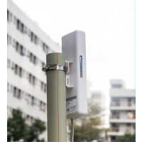 青岛双益电梯监控视频传输5G无线网桥