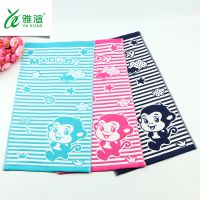 纯棉提花卡通布艺宝宝儿童毛巾三层纱布婴童毛巾批发