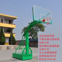 康腾220圆管埋地篮球架安装 ***篮球架***