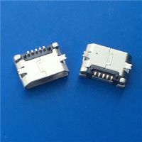 USB 2.0 B MICRO 5PƬĸ  SMTֱ PCB-