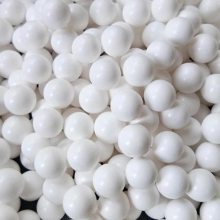 供应淄博耐高温 耐磨损直径15mm 惰性氧化铝球