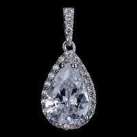 S925银韩版许愿心形项链吊坠女款直批 精美银饰厂家代加工