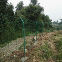 圈山圈地用围栏网 公路两侧栅栏 双边丝护栏网