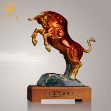 狗年生肖纪念品，金融公司周年庆礼品，金属生肖狗摆件， 开业揭牌嘉宾送礼