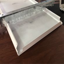 厂家林肯4S店条形金属天花吊顶