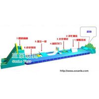 水上闯关竞技赛户外大型水上乐园项目价格