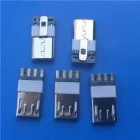 MICROʽͷ USB 2.0 5P *** L=13.7MM ɫо PCB-
