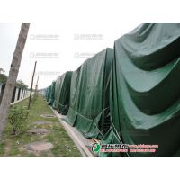 防水蓬布_广州帆布材料厂_推拉篷用棚顶用防水布料供应