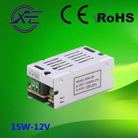 【12V-15W】北京电源厂家直销显示屏电源，外露字电源发光字不防水LED驱动电源